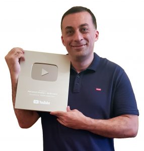 YouTube Expert - Silver Play Button Award